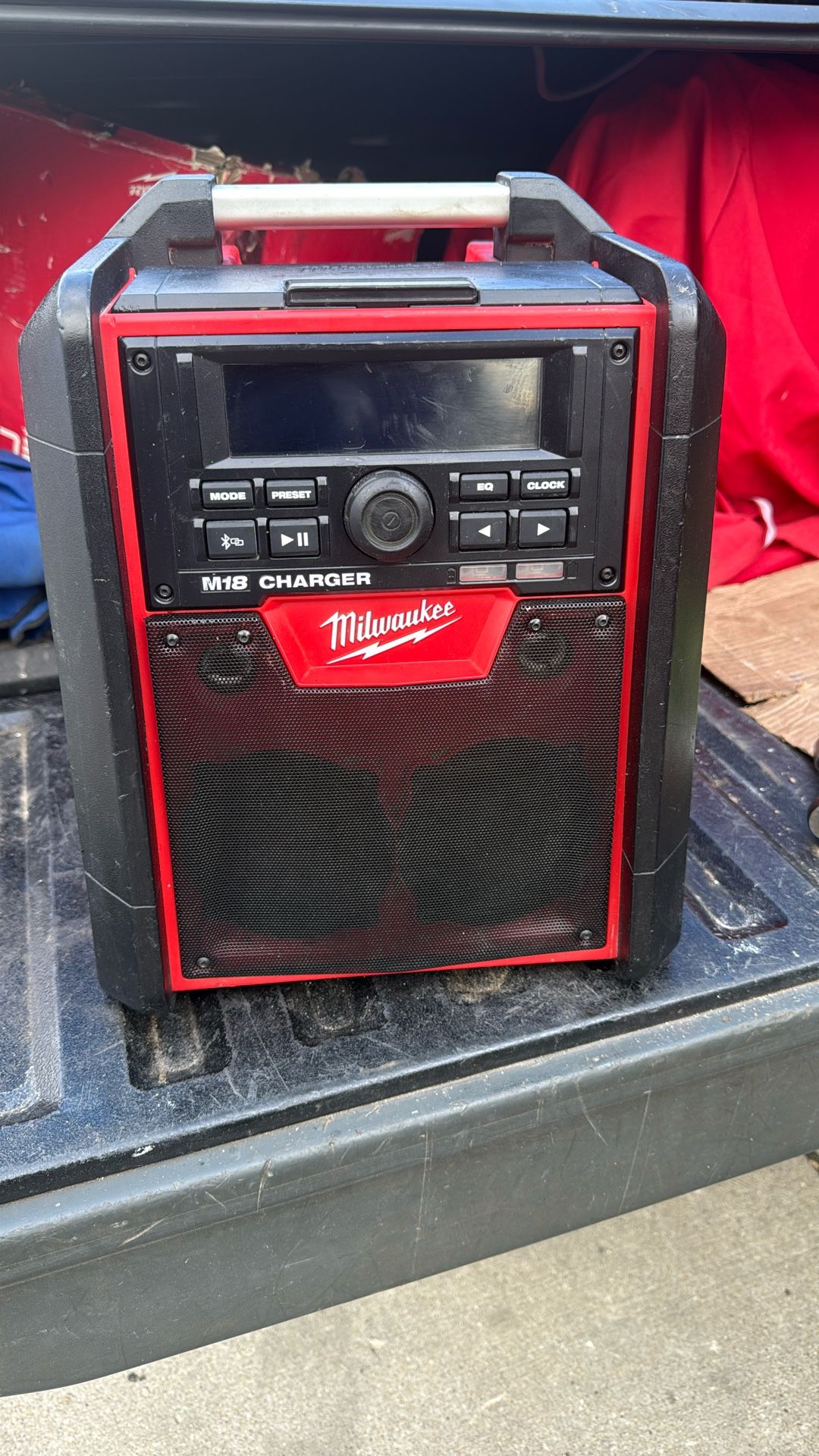 M 18 Milwaukee Bluetooth Radio Speaker Tool Only Good Working Condition