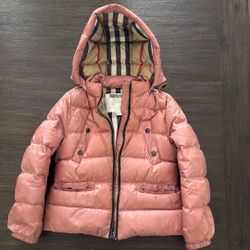 Burberry kids jacket, Size 7 Youth. Gently Used. 