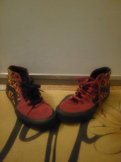 Cheetah print vans