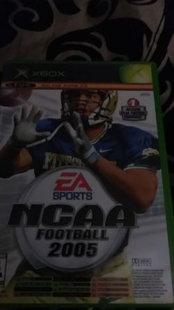XBOX video game football
