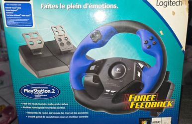 Logitech Driving Force For PS2 New in Box
