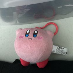 Kirby Plush Keychain – Official Mini Stuffed Toy