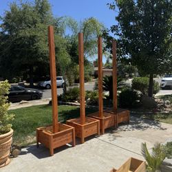 Wind Dale Light Hanging Planter Boxes $85 Ea