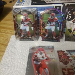 CLYDE EDWARD'S-HELAIRE ROOKIE CARD LOT