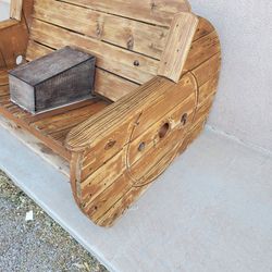Rustic Bench 