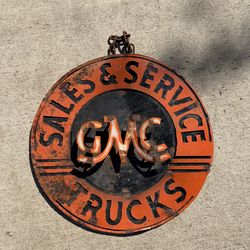 GMC Truck Vintage Sign