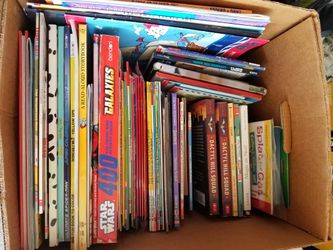 Box Of Kids (3-12) Early Reading Books, Activity Books,  Coloring books 