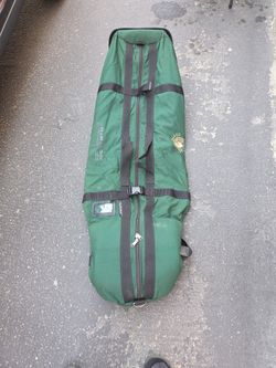 Club Glove Canvas Golf Travel Bag With Wheels