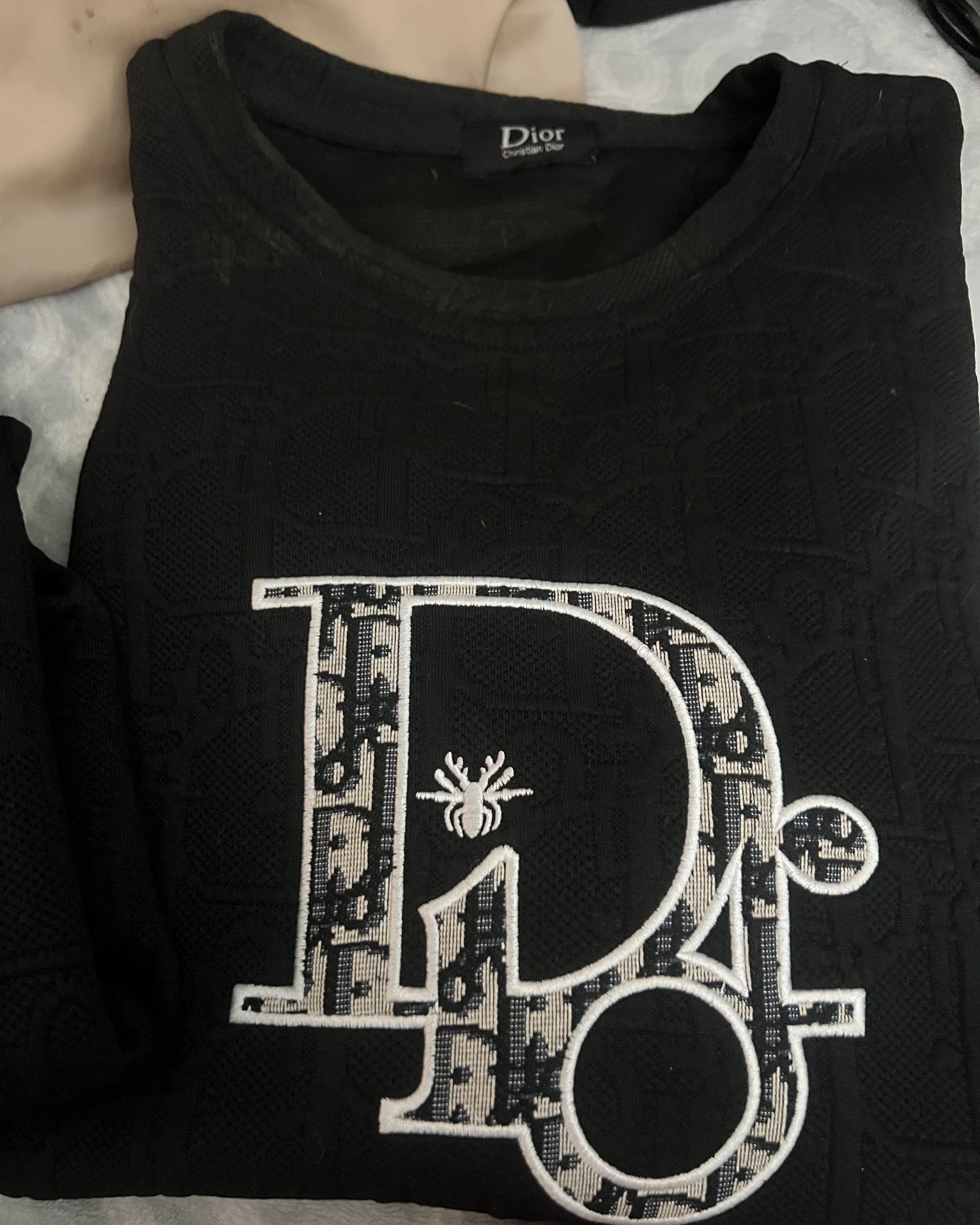 CD Logo Printed Short Set
