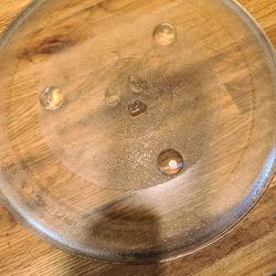 Microwave glass plate
