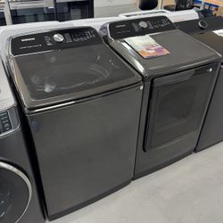 Samsung Washer 5.4 Cubic Feet And 7.4 Cubic Feet Dryer Set - Brand New, 1 Year Manufacturers Warranty