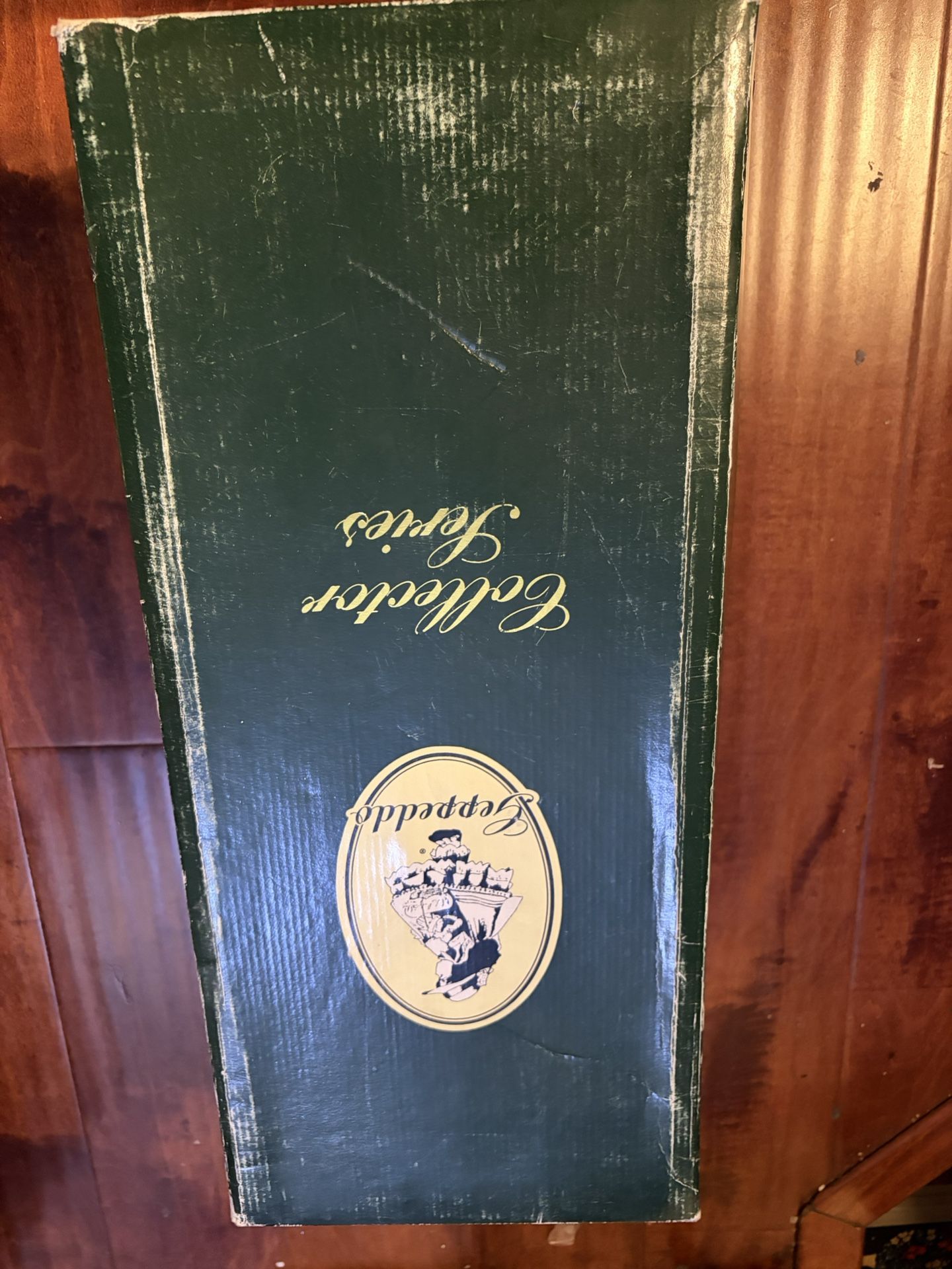 VintageGeppeddo Megan Porcelain Doll 20” Collector COA Stand Limited EditionNew