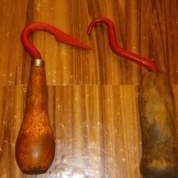 Vintage Old Hand Tool Hook Grab And Cut