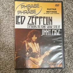 Jimmy Page Phrase By Phrase Instructional DVD