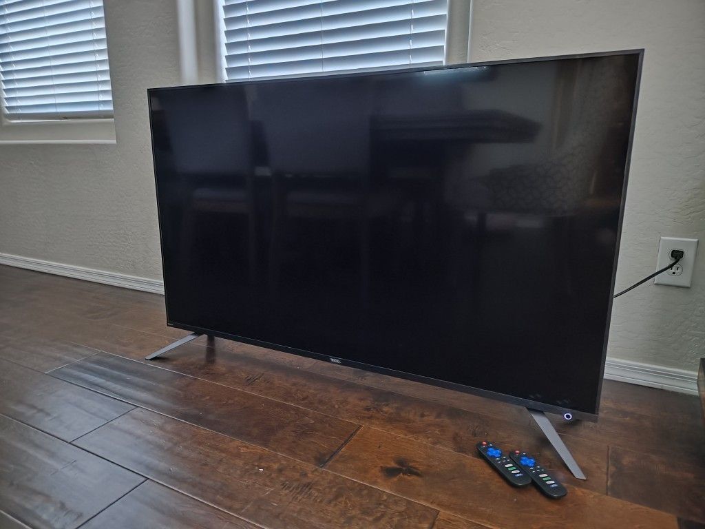 55" TCL 4K Roku TV 6-series