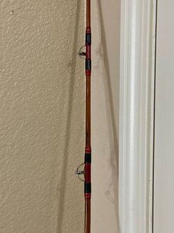 Vintage Fishing Pole Bamboo Rod & Reel Spinning Combo Penn Delmar 285 for  Sale in Elk Grove, CA - OfferUp