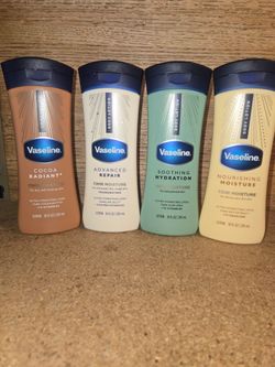 Vaseline Body Lotion Bundle – 4 Varieties