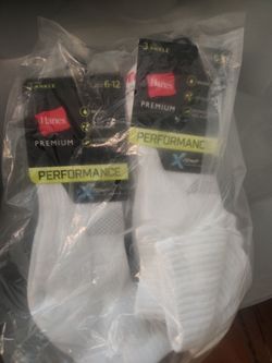 Hanes Premium Performance Ankle Socks 2-Pack