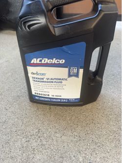 Dexron 6  transmission fluid  NEW never opened
