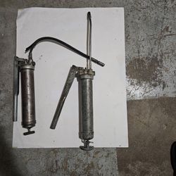 Vintage Lincoln & Alemite Lever Grease Guns – Stewart Warner – Buy One or Both