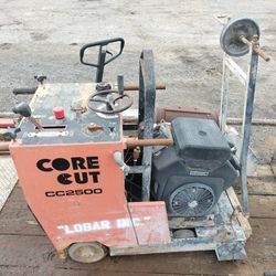 CoreCut Core Cut CC2500 - Concrete Saw - Self Propelled - Walk Behind