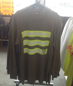 High Visibility Safety Long Sleeve Shirt with Hoodie