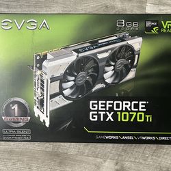 EVGA NVidia GeForce 8gb GTX 1070 Ti FTW GDDR5 GPU