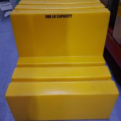2 Steps Polyethylene Step Stool For Sale