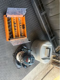Ryobi router and bits