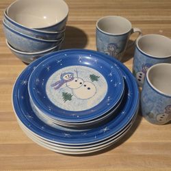 Christmas Dinner Set