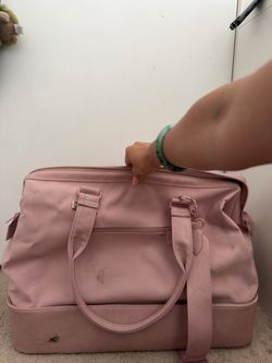 Beis Weekender Bag in Pink *used*