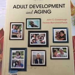 Adult Development And Aging