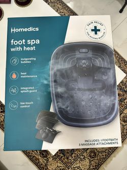 Foot Spa With Heat/ Brand New