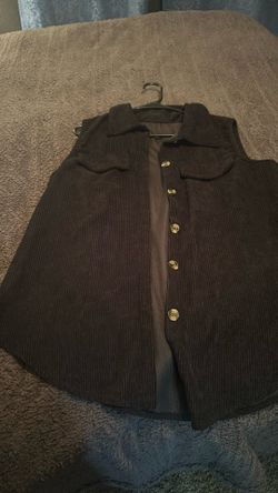 Women's Corduroy Vest