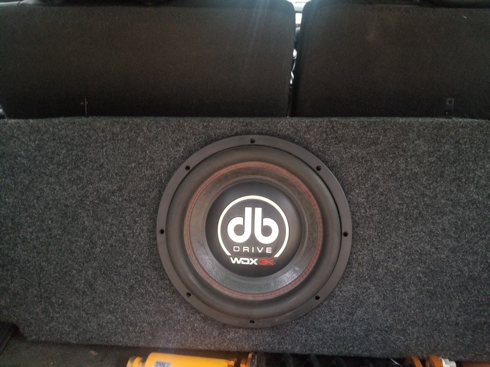 12 inch db drive wdx 3k 4 ohm 200 cash