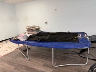 Rectangle trampoline