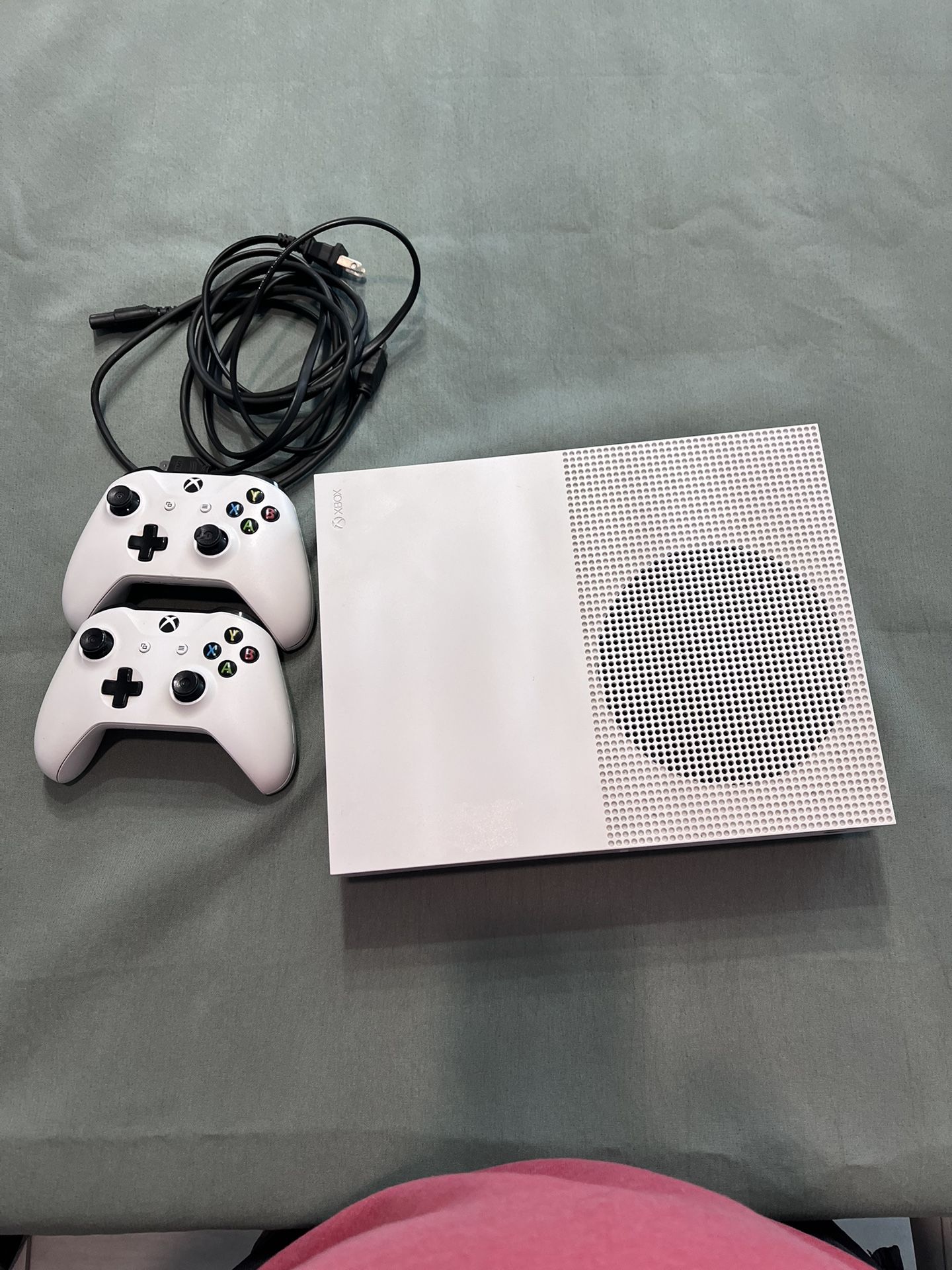 XBox 1T Plus Two Controllers.