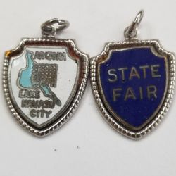 Two Sterling Silver Charms