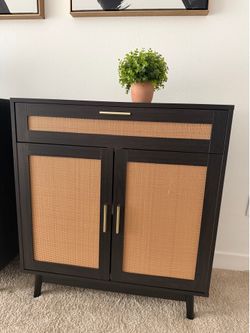 Rattan Cabinet (set of 2)
