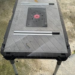 Husky Saw - Work Table With Removable Legs 