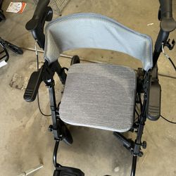 New Walker Wheel Chair NEW Can Use As Walker Or Wheel Chair