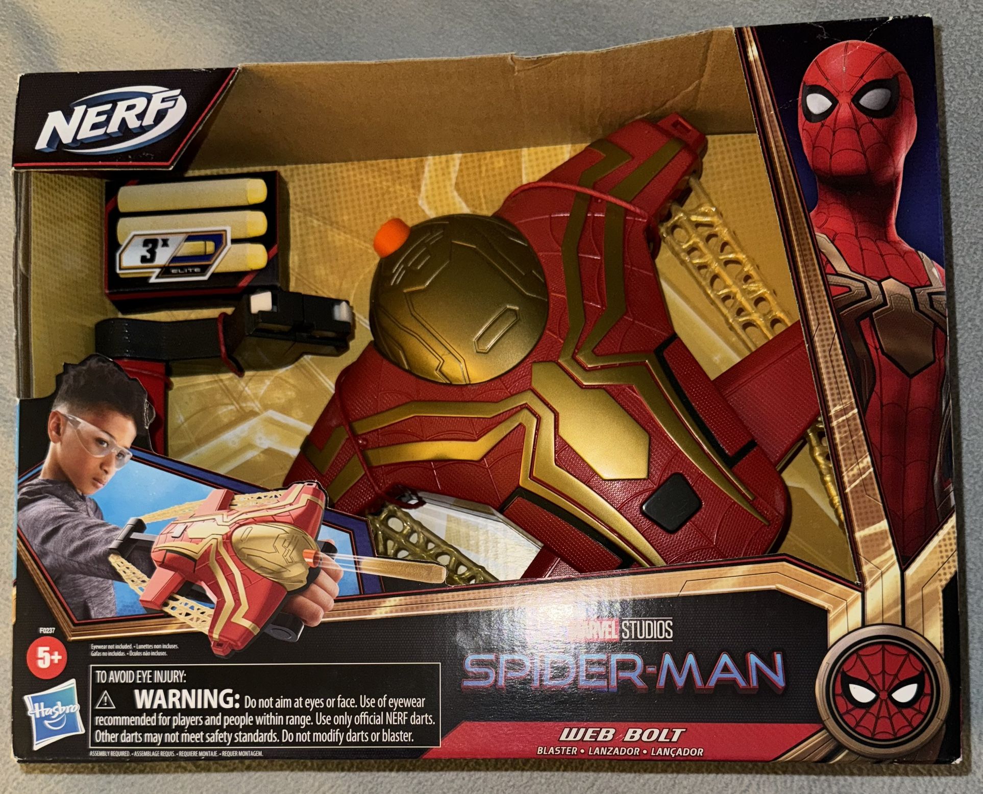 NERF Spider-Man Web Bolt