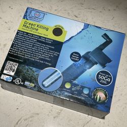 Green Killing Machine-UV Sterilizer For Aquariums Up To 50 Gallons