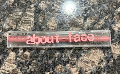 NEW ABOUT FACE MATTE FIX LIP PENCIL IN LITTLE LITTLE FULL SIZE $5!!!