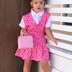 Size 10 Girls Skirt Set