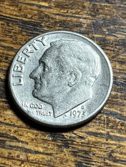 1973 D Dime Error