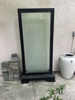 Glass Divider Great For Separating Two Areas