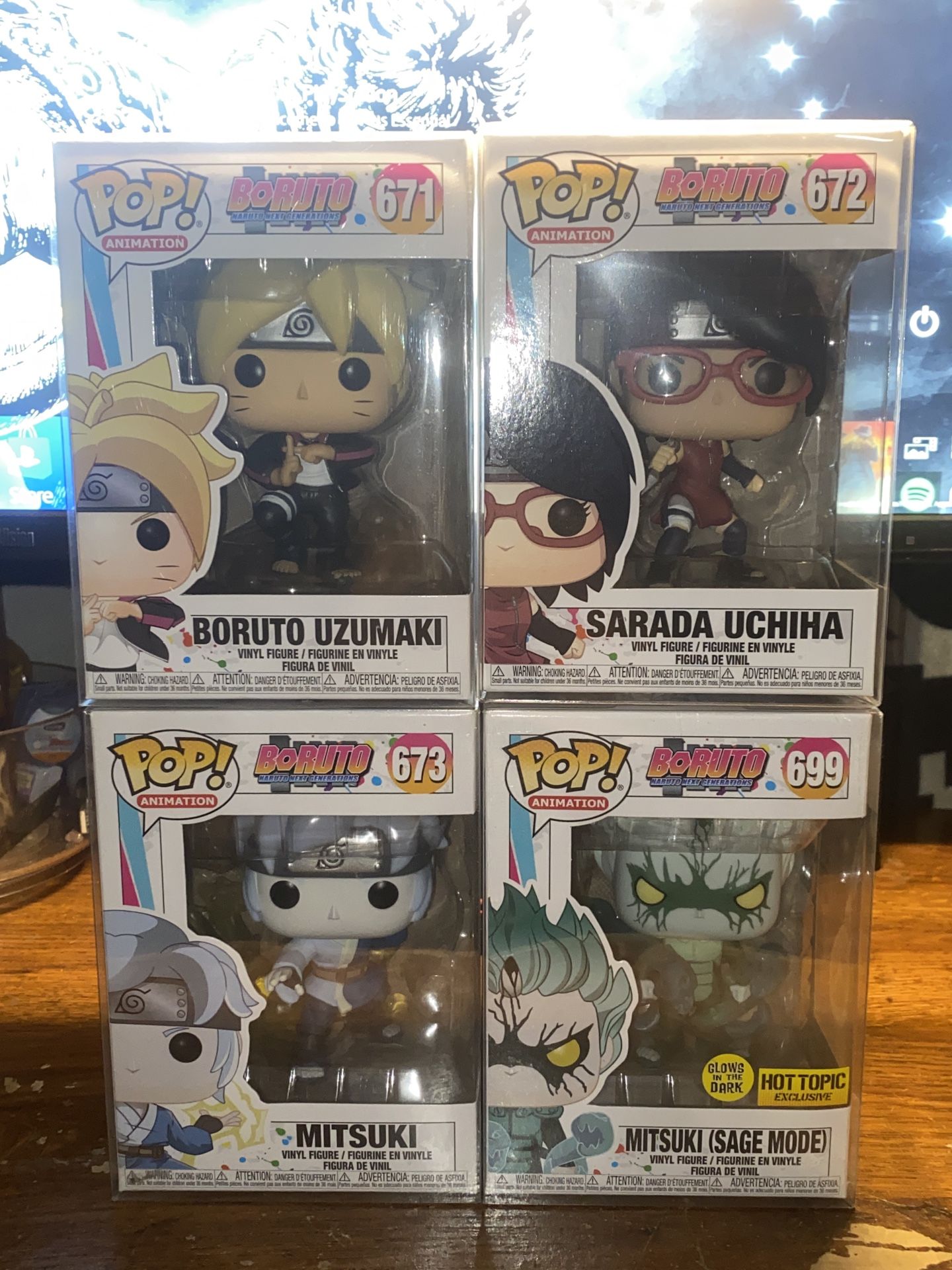 Boruto Funko Pops 