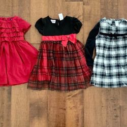 Baby Girl Toddler Holiday Dress Lot Bundle Size 2T Baby Gap