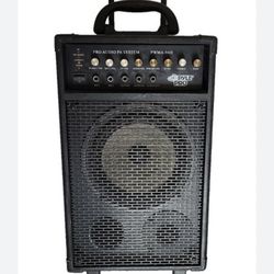Pyle-Pro PWMA930I Portable PA System, which is a wireless, 600-watt, two-way PA speaker system.